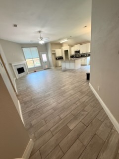 Freshly cleaned kitchen counter